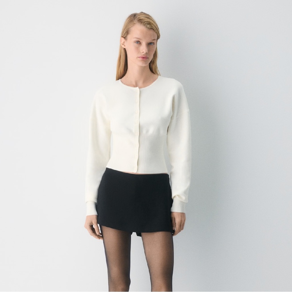 Aritzia Wilfred - Golightly Cardigan (light birch)